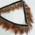 Import High quality  Natural Red  Pheasant Feather Trims Fringe from China