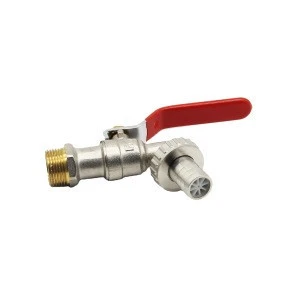 High Quality Nickel Plated Brass Bibcock Water Tap