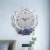 Import High quality Nordic style resin antler embossed decorative fashion personality living room wall clock from China