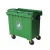 Import High-quality trash can 100L 120L 240L 660L 1100L big size wheeled outdoor dustbin plastic waste bin from China
