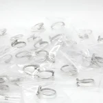 High Quality Womens Adjustable Diamond Ring Opening Brass Fashion Engagement Ring Simple Style Jewelry Rings for Men