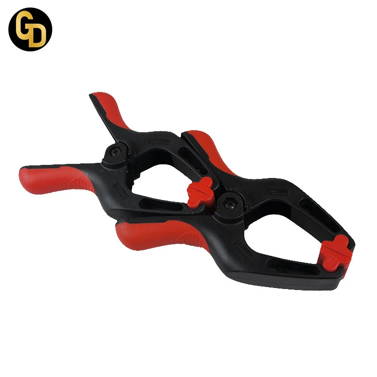 high quality woodworking plastic spring clamp hand plastic spring clamp