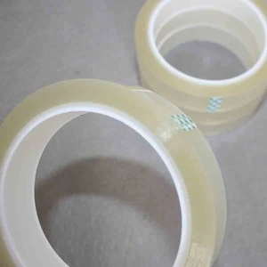 High temperature resistant sublimation transparent clear tape for heat transfer