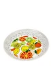 Hollow out rectangular tray for vegetable and fruit,western design and home decoration plastic tray