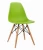 Import Home Furniture Colorful Plastic Black Dining Chairs PP Restaurant Chair with Beech Legs from China