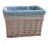 Import home garden wholesale natural handmade large decorative fruit and bread storage wicker baskets with liners for sale set of 3 from China