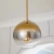 Import Home lighting Indoor e27 Classic glass bubble ball led ceiling pendant lamp from China