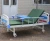 Import Hospital Bed 1 crank with iv pole ABS Headboard fast deliver from China