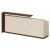Import Hot sale brown front reception desk melamine counter  Made In China Low Price from China
