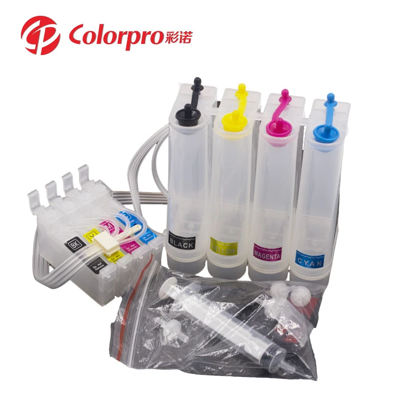 Hot sale compatible Ciss bulk ink for XP-101 XP-201(T1951 T1952 T1953 T1954) with pigmemt/dye ink and chip
