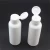 Import hot sale cosmetic use 60ml White Plastic PE Bottle with Flip on top from China