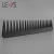 Import Hot sale custom colored plastic wide tooth hair comb from China