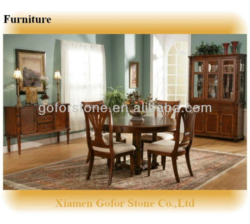 Hot sale dining room teak wood furniture