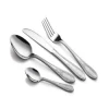 hot sale dinnerware set stainless steel knife fork spoons with design pattern cutlery set 16pcs/24pcs with gift box