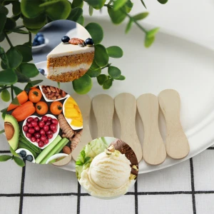 Hot sale disposable Eco-Friendly Wooden ice cream scoop