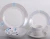 Import Hot sale european ceramic tableware porcelain christmas dinnerware sets from China