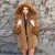 Import Hot sale faux fox fur faux fur coat women&#x27;s mid-length fur coat from China