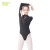 Import hot sale long sleeve leotards deep V mesh stitching  ballet training dancewear from China