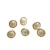 Import Hot Sale Metal Look Resin Sewing Buttons with Pearl Button For Clothes from China