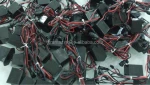 Hot sale Newest design 59.5*10.5cm program el panel light car sticker with DC12V inverter