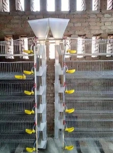 Hot sale quail layer cage automatic quail cage for egg production