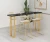 Import Hot Sale Simple bar table and chair combination of modern simple iron art casual high bar table from China