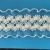 Import Hot sale Women&#39;s stretch ylon spandex lace fabric stretch 25mm white black stretch lace trim for clothing accessories from China