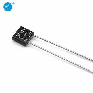 Hot Sales Square Resistor Type Metal Plastic Ceramic Thermal Cutoff 2A 5A 10A 15A 16A 20A 30A 250V Thermal Fuse for Rice Cooker