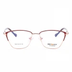 Hot Sell Fashion Wholesale Eyewear Metal Half Rimless Frame Eyeglasses Frames Optical Frames For Women