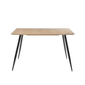 Hot Sell Free Sample Home Furniture MDF Top Modern Dining Tables With Metal Legs