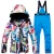 Hot sell Hligh quality new design breathable  warm thick waterproof winter ski jacket ski pants ski suit for women