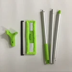 hot sell on amazon window squeegee glass wiper window cleaner with 3 section aluminum long handle