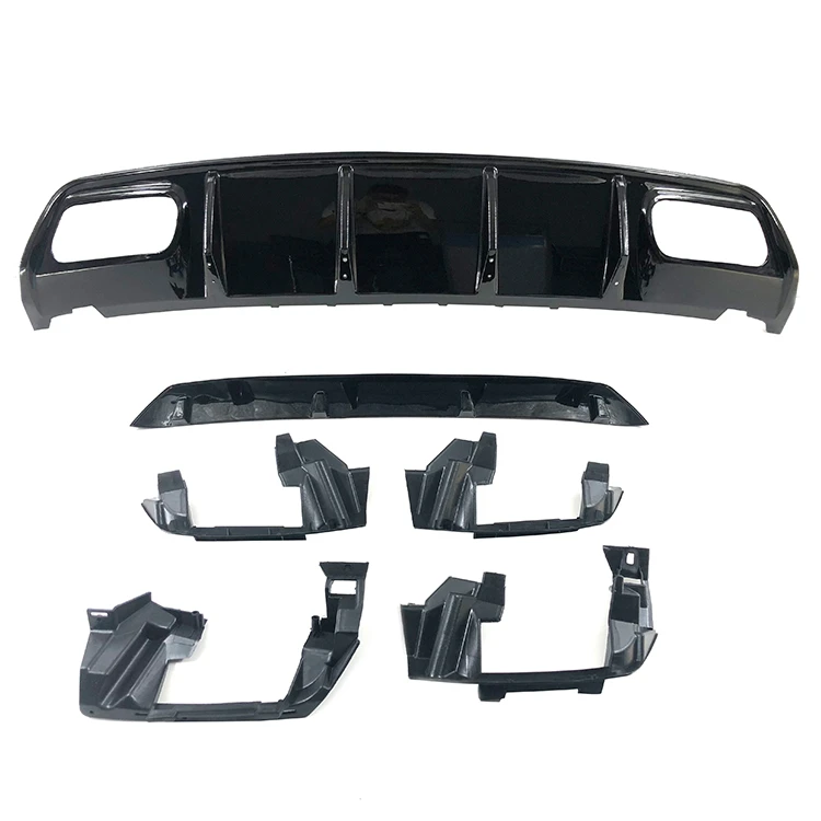 Hot Selling bright black car parts rear lip car body kit for 2013-W176 AMG
