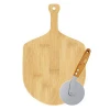 hot selling durable Bamboo Pizza Peel and Pizza cutter