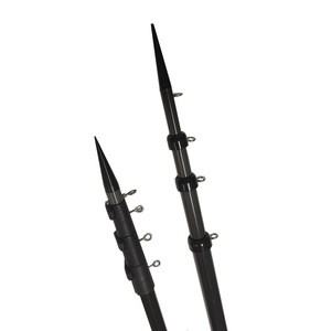 Hot selling elastic China carbon fiber telescopic sport fishing pole with low price