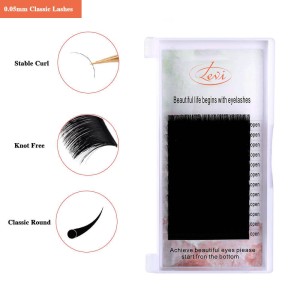 Hot Selling Eyelash Extensions Kit Individual Eyelash 0.05 C Curl Classic Lashes
