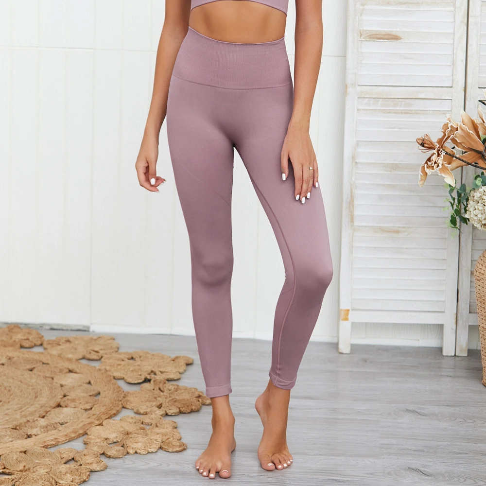 Buy Hot Selling Ladies Seamless Yoga Pants Leggings With Factory