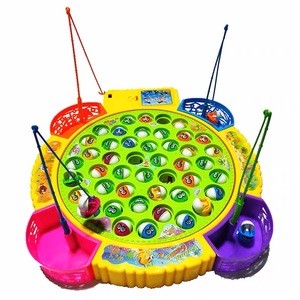hot toys Battery operated board games  interactive games family games  Plastic Fishing Toy Set with music Big play set