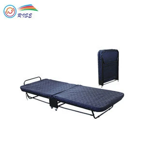 Hotel Metal Single Rollaway Extra Bed Folding Bed