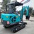 Import Hydraulic excavator mini excavators small crawler digger 2 ton  cheap price for sale from China
