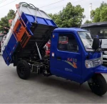 Hydraulic Lifting Tricycle 3CBM Garbage Truck