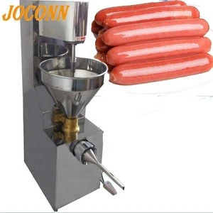 hydraulic vacuum sausage filler stuffer/ Industrial sausage stuffer price / ham filling making filler electric sausage