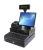 Import in stock hot sale factory Price desktop epos All in one POS system cash register with customer display from China