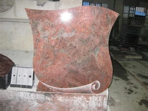 Indian red granite tombstone monument marble stone india headstone monumental sculpture polish granite monument headstone