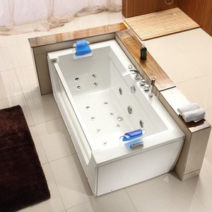 indoor spa tub clear glass whirlpool massage bath