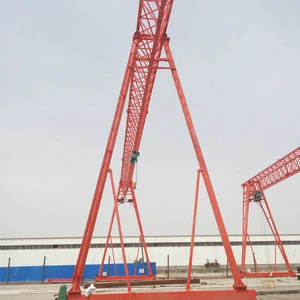 Industrial 10ton Single Beam Gantry Crane For Sale Complimentary