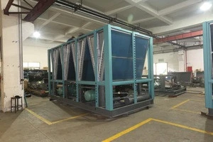 Industrial Air Cooled Screw Chiller Unit For Chemical Project