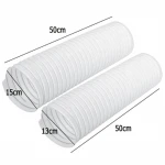 Industry air conditioner accessory flexible corrugated portable extension exhaust air conditioner hose pipes