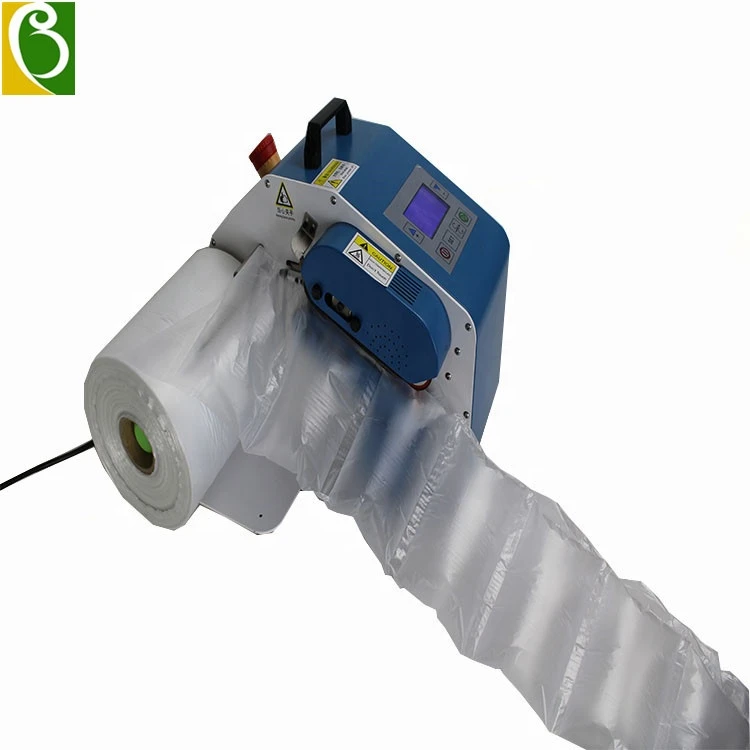 Inflatable Air Bag Buffer Cushion Machine Air Pouch Machine For Protective Air Pillow Bubblw Film Material