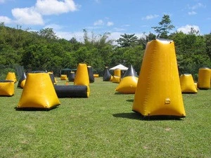 inflatable shooting bunker games / inflatable paintball games